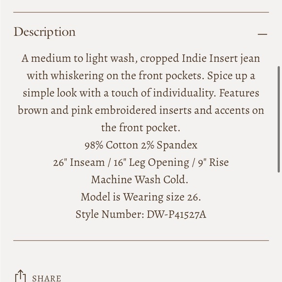 Driftwood Indie Crop Boot St. Lucia - Picture 5 of 8